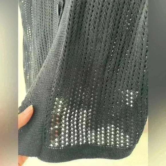 Vintage Notations Womens Knit Button Up Garden Girl Cardigan Cottagecore Small - Picture 7 of 9